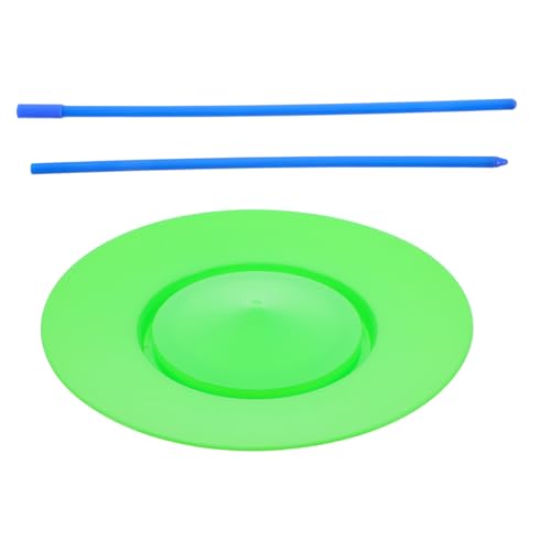 INOOMP Jonglier-Plattenspieler Drehteller-Requisiten Jonglierspiel Geschicklichkeitsspielzeug zum Jonglieren Zirkusausrüstung für Zirkusspielzeug Drehtellerspiel Plastik Grün INOOMP Jonglier-Plattenspieler Drehteller-Requisiten Jonglierspiel Geschicklichkeitsspielzeug zum Jonglieren Zirkusausrüstung für Zirkusspielzeug Drehtellerspiel Plastik Grün von INOOMP