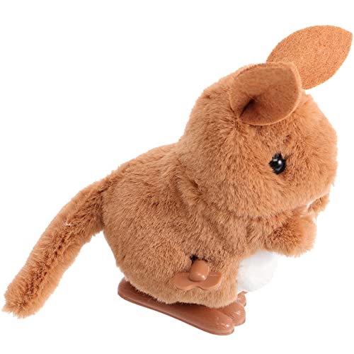 INOOMP Känguru - Springen Aufziehspielzeug Mit Tiermotiven Laufendes Tierspielzeug Goodie-Bag-füller Uhrwerk Für Party-aufziehspielzeug Plüsch INOOMP Känguru - Springen Aufziehspielzeug Mit Tiermotiven Laufendes Tierspielzeug Goodie-Bag-füller Uhrwerk Für Party-aufziehspielzeug Plüsch von INOOMP