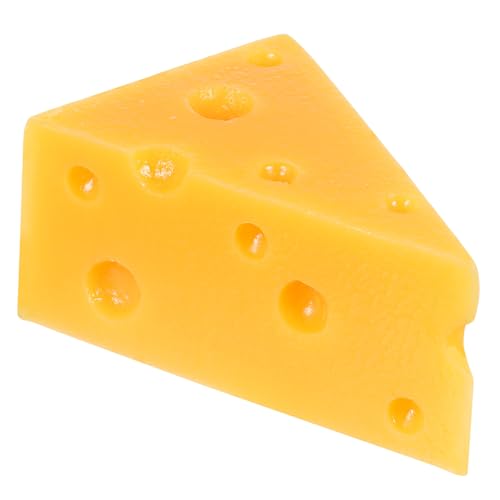 INOOMP Käsemodell Käsedekorationen Lebensechter Käse Gefälscht Prop Käse Dreieck -käsespielzeug Käsekuchen Mini-käse Miniatur Realistisch Künstlich Simulation Geschäft Geformt Harz Yellow INOOMP Käsemodell Käsedekorationen Lebensechter Käse Gefälscht Prop Käse Dreieck -käsespielzeug Käsekuchen Mini-käse Miniatur Realistisch Künstlich Simulation Geschäft Geformt Harz Yellow von INOOMP