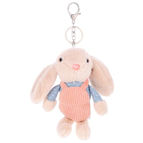 INOOMP Kaninchen Plüschtier Hase Schlüsselanhänger Kuscheltiere Flauschig Niedlich Sachen Kaninchen Kuscheltier Schlüsselanhänger Anhänger Ornament Für Tasche Dekoratives von INOOMP