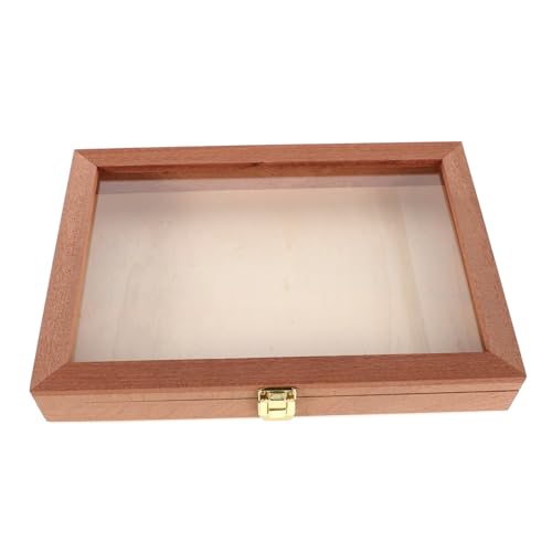 INOOMP Kasten Aufbewahrungsbox aus Holz Fotorahmen mit Schmetterlingsmuster Insektenanzeigerahmen Insektenprobenanzeige Ausstellungskästen für Proben hölzern Light Brown INOOMP Kasten Aufbewahrungsbox aus Holz Fotorahmen mit Schmetterlingsmuster Insektenanzeigerahmen Insektenprobenanzeige Ausstellungskästen für Proben hölzern Light Brown von INOOMP