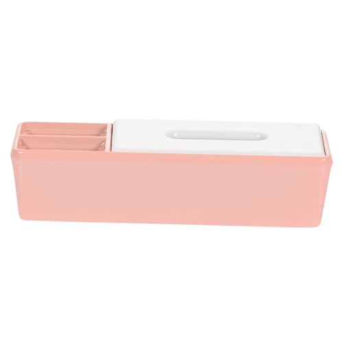INOOMP Kasten Zubehör für Miniaturmodelle Mini-Taschentuchhalter Miniatur -Dekore Miniaturdekor Dekorationen für Taschentuchhalter Taschentuchhalter-Modell Miniatur-Zubehör Eisen Rosa von INOOMP