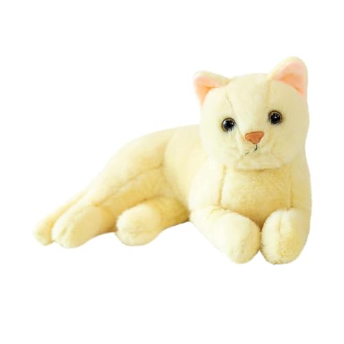INOOMP Katzenplüschtier Katzenspielzeug Kuscheltier Katzenspielzeug Für Katzen Das Echt Aussieht Katzenspielzeug Kinderspielzeug Katzenkuscheltier Plüschkatzenspielzeug von INOOMP