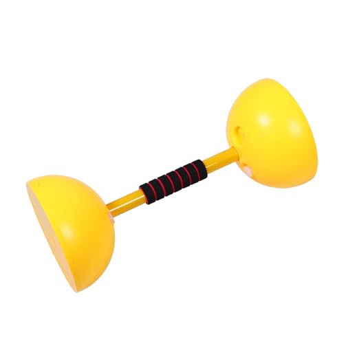 INOOMP Kinder Langhantel Gewicht Training Spielzeug Ausrüstung Für Kinder Rollenspiel Übung Kleinkind Anfänger Fitnessstudio Fitness Gewichtheben Und Powerlifting Gelb von INOOMP