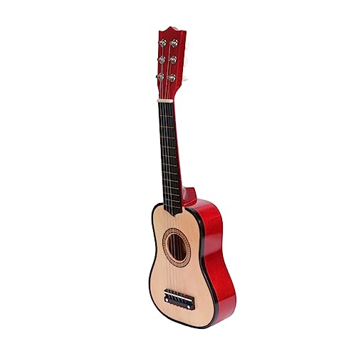 INOOMP Kindergitarre Kindergitarre Gitarre Für Kleinkinder Instrument Kindergröße Gitarre Musikalische Schülergitarre Spielzeuggitarre Für Kleinkinder Kindergitarre Echte Kleine von INOOMP