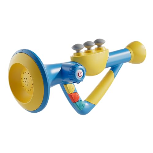 INOOMP Kindermusikausbildung Bildungstrompete Instrumentenspielzeug Für Früh Musikspielzeug Verstellbarer Trompete Realistische Pfeife Klingt Trompete Trompete Plastik INOOMP Kindermusikausbildung Bildungstrompete Instrumentenspielzeug Für Früh Musikspielzeug Verstellbarer Trompete Realistische Pfeife Klingt Trompete Trompete Plastik von INOOMP