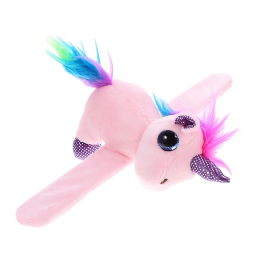 INOOMP Kinderparty Gefälligkeiten ausgestopfte Tierarmbänder Plüsch-Slap-Armband Rosa Kinderspielzeug armbänder für Spielzeuge kauspielzeug Animal-Slap-Armbänder von INOOMP