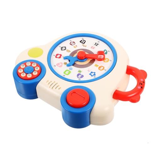 INOOMP Kinderuhr Lernen Uhr Lernspielzeug Für Kleinkinder Cartoon-Uhr-Modell Lehrenuhr Spielzeuguhr Uhr Für Im Alter Von 5-7 Unterrichtsuhr Für Bunt Plastik INOOMP Kinderuhr Lernen Uhr Lernspielzeug Für Kleinkinder Cartoon-Uhr-Modell Lehrenuhr Spielzeuguhr Uhr Für Im Alter Von 5-7 Unterrichtsuhr Für Bunt Plastik von INOOMP