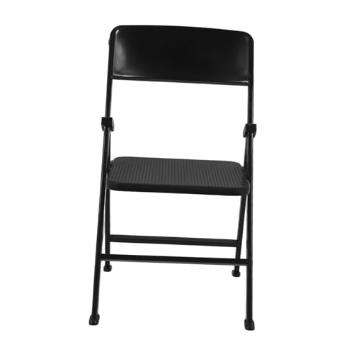 INOOMP Klappstuhlmodell Puppe Mini für hoch klein Szene Falten winzige Möbel Mikrolandschaftsdekor Abs Black INOOMP Klappstuhlmodell Puppe Mini für hoch klein Szene Falten winzige Möbel Mikrolandschaftsdekor Abs Black von INOOMP