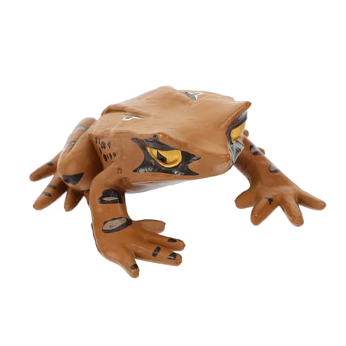 INOOMP Kleine Froschfigur aus Kunststoff Realistisches Froschmodell für Dekoration für Schreibtisch Garten und Regal Gestaltung Perfektes Kognitives Lernspielzeug INOOMP Kleine Froschfigur aus Kunststoff Realistisches Froschmodell für Dekoration für Schreibtisch Garten und Regal Gestaltung Perfektes Kognitives Lernspielzeug von INOOMP