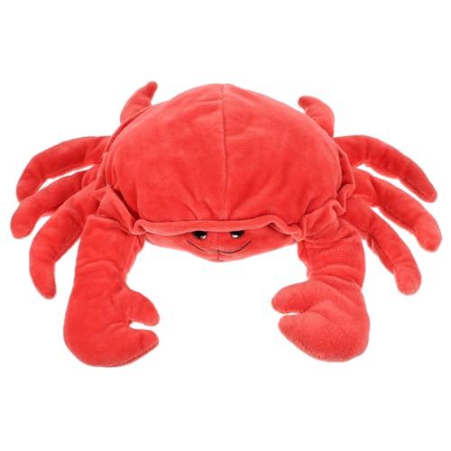 INOOMP Krabbenpuppe Handpuppe Frühes Bildungsspielzeug Cartoon-tierpuppenspielzeug Puppen Lernspielzeug Eltern-Kind-interaktives Plüschtier Pp Baumwolle von INOOMP