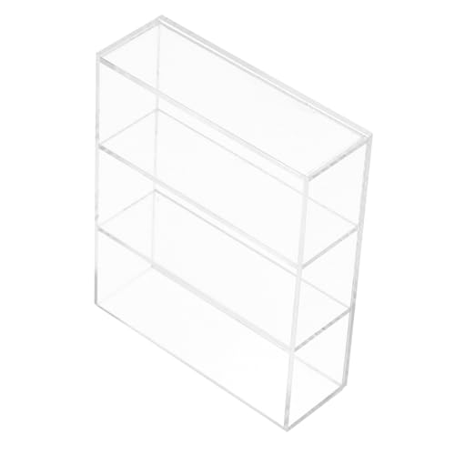 INOOMP Kuchenschrankmodell Mini-Bücherregal für Mini-Bücher Puppenhausmöbel Ausstellungsregal für Miniaturen Puppenhaus Bücherregal Puppenhaus-Miniaturschrank Mini- Acryl Transparent INOOMP Kuchenschrankmodell Mini-Bücherregal für Mini-Bücher Puppenhausmöbel Ausstellungsregal für Miniaturen Puppenhaus Bücherregal Puppenhaus-Miniaturschrank Mini- Acryl Transparent von INOOMP