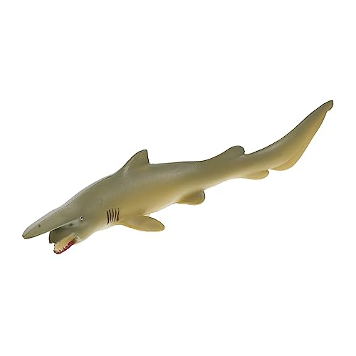INOOMP Kuss Hai Model Haifiguren Kleinkinder Ozeandekoration Hai-Figuren Poolspielzeug Für Miniatur Aquarienverzierung Ornamente Hai Ozeantierspielzeug Plastik von INOOMP
