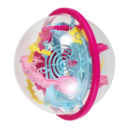 INOOMP Labyrinth-Kugel Puzzle- Herausforderungsballlabyrinth Balllabyrinth von 6 Kugel-Labyrinth-Puzzle-Ball intelligenter Spielzeugball Labyrinthspiel Plastik von INOOMP