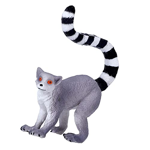 INOOMP Lemur -Modellspielzeug Dekoration Lemuroid- für Lemuroid-Ornament lemuroide Statue Lemuroid Lemuroidmodell aus Kunststoff Tierspielzeug Plastik INOOMP Lemur -Modellspielzeug Dekoration Lemuroid- für Lemuroid-Ornament lemuroide Statue Lemuroid Lemuroidmodell aus Kunststoff Tierspielzeug Plastik von INOOMP
