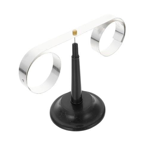 INOOMP Lenz Gesetz Demonstrator Physik Experimentiergerät für Schüler mit Einfachem Design aus Metallring und Stativ Geeignet für Physikunterricht in Schule Labor und INOOMP Lenz Gesetz Demonstrator Physik Experimentiergerät für Schüler mit Einfachem Design aus Metallring und Stativ Geeignet für Physikunterricht in Schule Labor und von INOOMP