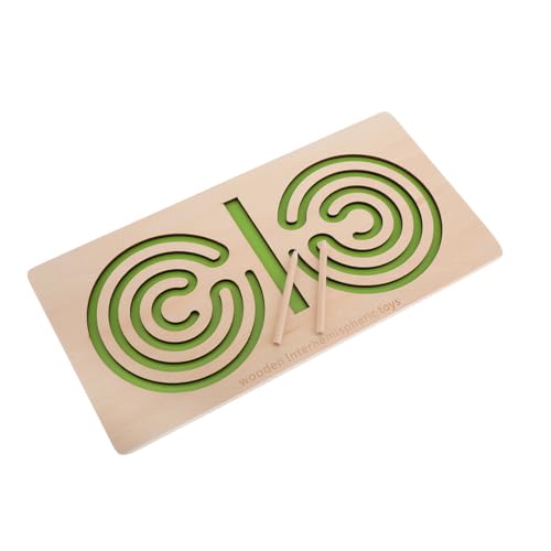 INOOMP Lernspielzeug Für Handspiele Handpuzzles Feinmotorikspielzeug Für Kleinkinder Feinmotorikspiele Labyrinth Hellgrün Holz INOOMP Lernspielzeug Für Handspiele Handpuzzles Feinmotorikspielzeug Für Kleinkinder Feinmotorikspiele Labyrinth Hellgrün Holz von INOOMP