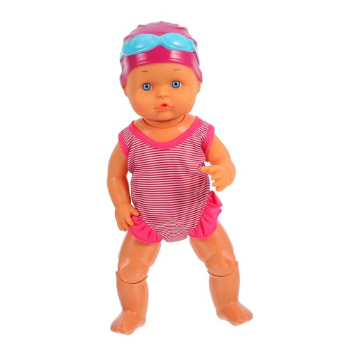 INOOMP Lifelike Electric Doll für Swimming Pool wasserdichte Badepuppe mit Vollem Körper für Ab Jahren für Sommerunterhaltung und Badespaß von INOOMP