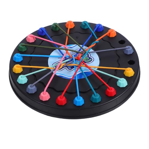 INOOMP Logisches Denken Seilspielzeug Kindererziehungsspielzeug Kinderspielzeug Gehirnrätsel für Lernspielzeug Seil-Puzzle- lustige Familienspiele Plastik INOOMP Logisches Denken Seilspielzeug Kindererziehungsspielzeug Kinderspielzeug Gehirnrätsel für Lernspielzeug Seil-Puzzle- lustige Familienspiele Plastik von INOOMP