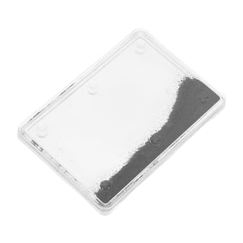 INOOMP Magnetisches Eisenpulver Demonstrationsbox Große Magnetische Eisenspäne Lehrbox für Physikalische Magnetismus Experimente Langlebig und Leicht zu Reinigen für Schule und von INOOMP