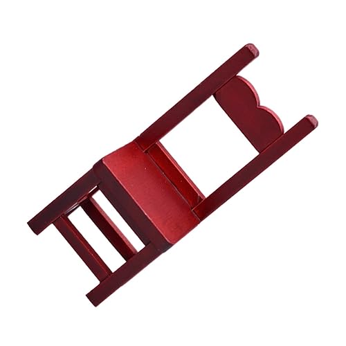 INOOMP Mahagoni -Stuhlmodell Mini-Stuhl-Modell Dollhouse Chair Mini-Puppenhausmöbel Mini-Simulationsmöbel Miniaturstuhl für Puppenhaus Simulationsstuhlspielzeug Mini Möbelmodelle Holz rot INOOMP Mahagoni -Stuhlmodell Mini-Stuhl-Modell Dollhouse Chair Mini-Puppenhausmöbel Mini-Simulationsmöbel Miniaturstuhl für Puppenhaus Simulationsstuhlspielzeug Mini Möbelmodelle Holz rot von INOOMP