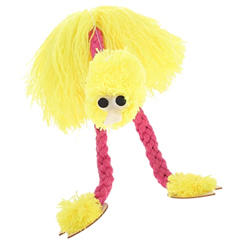 INOOMP Marionette Tiere Puppen spielzeuge pelzige Tierpuppe Plüschtier -Handpuppe Kinderspiele Interaktives Kiefernholz Gelb INOOMP Marionette Tiere Puppen spielzeuge pelzige Tierpuppe Plüschtier -Handpuppe Kinderspiele Interaktives Kiefernholz Gelb von INOOMP