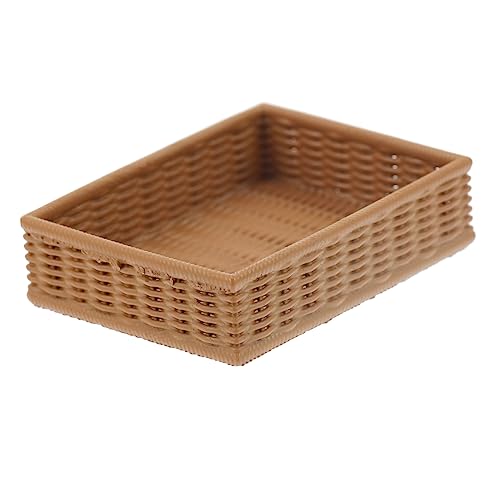 INOOMP Mikroszenenkörbe Party Miniatur Mini Zimmerdekor Puppenhauskörbe Winzige Mini Spielzeugdekoration Mini Hausornament Mini Körbe Mini Artikel Mini Lebensmittel von INOOMP