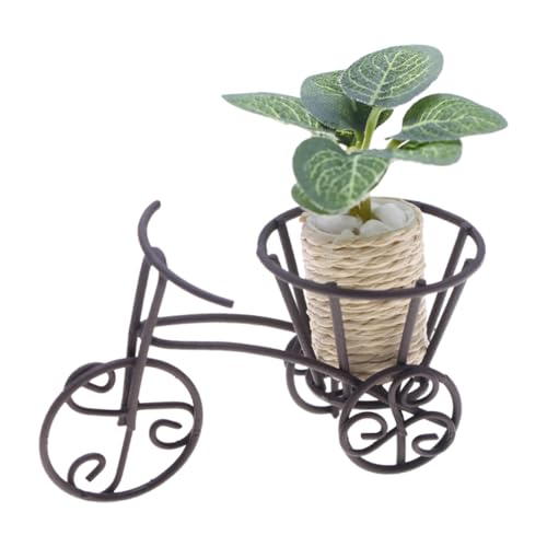 INOOMP Mini Dreirad Blumenständer Für Drinnen Und Draußen Dekorativer Pflanzkorb Aus Metall Dreirad Pflanzenständer Dekorativer Sukkulentenbehälter Bonsai Fahrraddekor INOOMP Mini Dreirad Blumenständer Für Drinnen Und Draußen Dekorativer Pflanzkorb Aus Metall Dreirad Pflanzenständer Dekorativer Sukkulentenbehälter Bonsai Fahrraddekor von INOOMP
