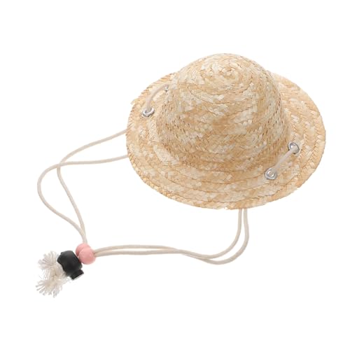INOOMP Mini Hüte Für Männer Weihnachtsdeko Dekoration Miniatur Puppe Miniatur Khaki von INOOMP