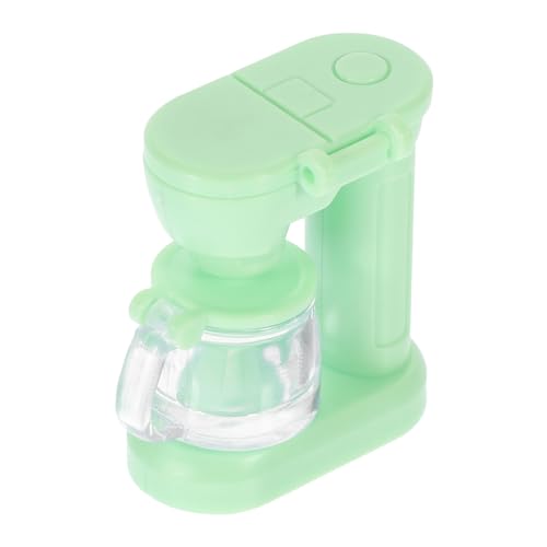 INOOMP Mini-Kaffeemaschine klein Kaffeemaschine für Miniatur kaffeevollautomat kaffeepadmaschine kaffeekocher Puppenhaus-Requisite Mini-Hauskaffeemaschine Grün INOOMP Mini-Kaffeemaschine klein Kaffeemaschine für Miniatur kaffeevollautomat kaffeepadmaschine kaffeekocher Puppenhaus-Requisite Mini-Hauskaffeemaschine Grün von INOOMP