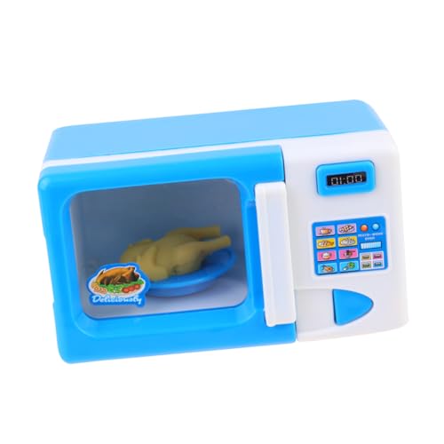 INOOMP Mini Mikrowellenspielzeug Mini Waschmaschine Rollenspielspielzeug Kinderspielzeug Kinderspielzeug Lernspielzeug Haushaltsgeräte Spielzeugsimulation Haushaltsgeräte von INOOMP