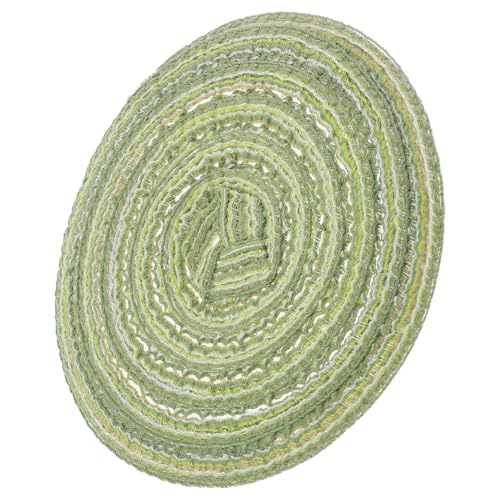 INOOMP Mini Nordische Bodenmatte Teppich Vintage Kleines Hauszubehör Kleines Hausdekor Mini Bodenmatte Puppenhausmatte Mini Hausteppich Mini Flächenteppich Puppenteppich von INOOMP