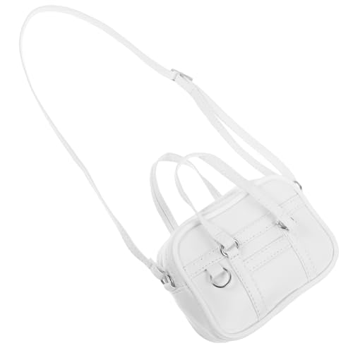 INOOMP Mini Puppenhandtasche Puppenhaus Zubehör Große Weiße Puppenhandtasche für Fantasievolles für Puppenschrankdekoration und Schlafzimmer Vielseitig Einsetzbar INOOMP Mini Puppenhandtasche Puppenhaus Zubehör Große Weiße Puppenhandtasche für Fantasievolles für Puppenschrankdekoration und Schlafzimmer Vielseitig Einsetzbar von INOOMP