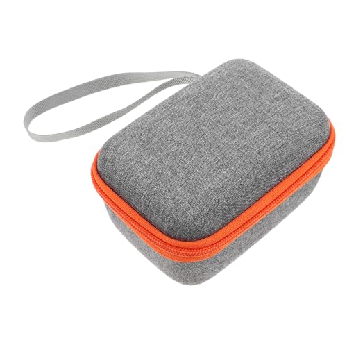 INOOMP Mini Reise Aufbewahrungskoffer Für Audio Und Musik Player Für Mit Hartschalenabdeckung Schutztasche Für Kinderlautsprecher Zum Abspielen Von Hörbuchkarten Für Lange Reisen Und von INOOMP