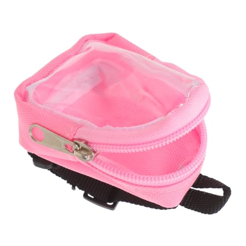 INOOMP Mini-Rucksack Buch geldbörse Mini Rucksack Unicorn -Rucksack Rucksack für Kleinkinder Kleiner Mädchen -Rucksack Rucksack mit Stofftieren Plastik Rosa von INOOMP