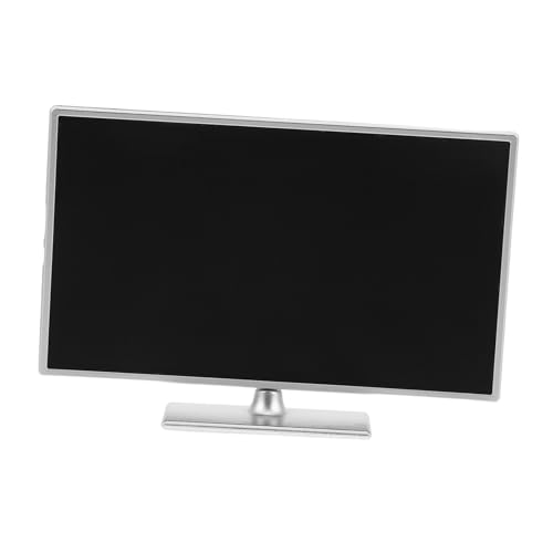 INOOMP Mini-TV Puppenmöbel puppenhaus Wohnzimmer möbel Mini-Puppenhauszubehör Puppenhauszimmerzubehör Puppenstubenmöbel Mini-Fernseher Puppenhausmöbel Puppenhaus Fernseher Plastik von INOOMP