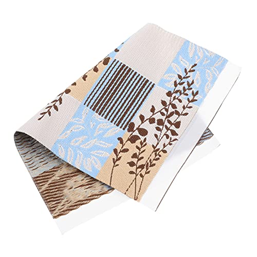 INOOMP Mini-Teppich kinderteppich Kindergeschenk Mini -Hausteppich Teppichverzierung Teppichdekoration Mini-Bodendekor Puppenhausteppich simuliertes Teppichdekor Mini- - Stoff von INOOMP