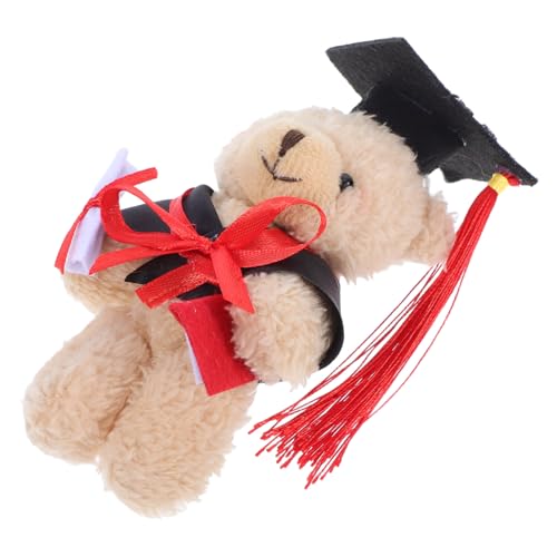 INOOMP Mini-abschlussbär Deko Mini-abschlussbär Plüschgeschenk Abschluss Graduationsparty Gefälligkeiten Abschlussbär Masse College-abschlussdekorationen Kleine Tiere Plüschstoffe Braun INOOMP Mini-abschlussbär Deko Mini-abschlussbär Plüschgeschenk Abschluss Graduationsparty Gefälligkeiten Abschlussbär Masse College-abschlussdekorationen Kleine Tiere Plüschstoffe Braun von INOOMP