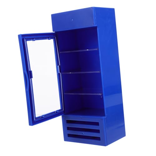 INOOMP Mini -gefrierschrankmodell Puppenhaus Mini Kühlschrank Mini-kühlschränke Getränkekühlschrank Kleiner Kühlschrank Mini Gefrierschrank Blue Plastik INOOMP Mini -gefrierschrankmodell Puppenhaus Mini Kühlschrank Mini-kühlschränke Getränkekühlschrank Kleiner Kühlschrank Mini Gefrierschrank Blue Plastik von INOOMP