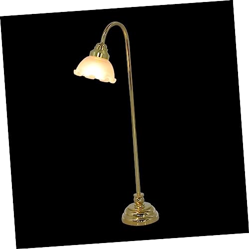 INOOMP Mini -led -stehlampe Lampe Miniatur Leben Kabellos Miniatur-stehleuchte Klein Boden Retro Modern Mini-stehlampe Winzig Mini-lampenmodell Metall Golden INOOMP Mini -led -stehlampe Lampe Miniatur Leben Kabellos Miniatur-stehleuchte Klein Boden Retro Modern Mini-stehlampe Winzig Mini-lampenmodell Metall Golden von INOOMP