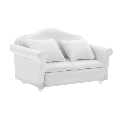 INOOMP Mini simuliertes Stoffsofa Miniatur winzig Plüsch Puppenhaus mach es mini Mini-Sofa-Figur Mini-Möbelstütze Mini-Sachen Mini-Hausverzierung Mini-Raumsofa hölzern Weiß INOOMP Mini simuliertes Stoffsofa Miniatur winzig Plüsch Puppenhaus mach es mini Mini-Sofa-Figur Mini-Möbelstütze Mini-Sachen Mini-Hausverzierung Mini-Raumsofa hölzern Weiß von INOOMP