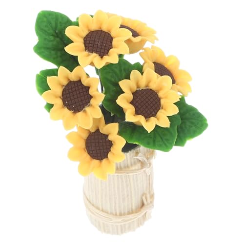 INOOMP Mini -tonblumen Ornamente Für Pflanzen Gefälscht Miniatur-zubehör Realistisch Puppenhaus Künstlich Links Vase Stellen Sie Sich Vor, Zu Mini-Sachen Gelb INOOMP Mini -tonblumen Ornamente Für Pflanzen Gefälscht Miniatur-zubehör Realistisch Puppenhaus Künstlich Links Vase Stellen Sie Sich Vor, Zu Mini-Sachen Gelb von INOOMP