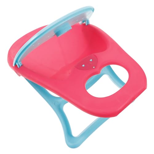 INOOMP Miniaturstuhl Puppenhochstuhl für Hochstühle Miniaturmöbel Hochstuhlspielzeug Hochstuhl Zubehör für Babypuppen Puppenhaus-Dekore Puppenstubenmöbel Plastik INOOMP Miniaturstuhl Puppenhochstuhl für Hochstühle Miniaturmöbel Hochstuhlspielzeug Hochstuhl Zubehör für Babypuppen Puppenhaus-Dekore Puppenstubenmöbel Plastik von INOOMP