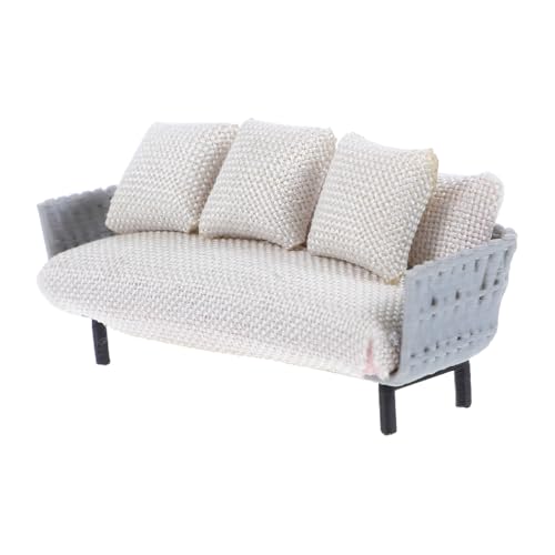 INOOMP Modell Im Freien Für Möbel Im Freien Puppenstubencouch Mit Kissen Miniatursofa Für Puppenhaus Puppenhausmöbel Miniatur-sofastuhl Miniatur-puppenstubencouch Mini-Sofa Harz Beige INOOMP Modell Im Freien Für Möbel Im Freien Puppenstubencouch Mit Kissen Miniatursofa Für Puppenhaus Puppenhausmöbel Miniatur-sofastuhl Miniatur-puppenstubencouch Mini-Sofa Harz Beige von INOOMP