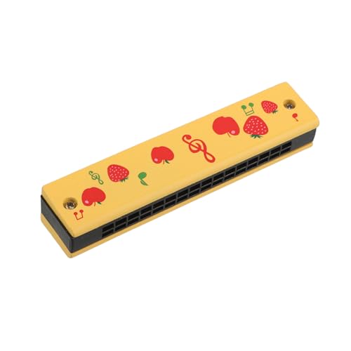 INOOMP Mundharmonika Kindermundonika Mundharmonicas für Kinderinstrument Spielzeugmundonika Harmonica Kid Musical Instrument Holz Yellow INOOMP Mundharmonika Kindermundonika Mundharmonicas für Kinderinstrument Spielzeugmundonika Harmonica Kid Musical Instrument Holz Yellow von INOOMP