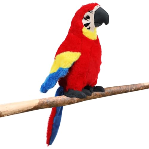 INOOMP Papagei Puppe Plüsch Gefüllte Papageiendekoration Papagei Stofftier Realistische Kuscheltiere Papagei Gefüllt Stofftier Vogel Vogelspielzeug Stofftier Tuch INOOMP Papagei Puppe Plüsch Gefüllte Papageiendekoration Papagei Stofftier Realistische Kuscheltiere Papagei Gefüllt Stofftier Vogel Vogelspielzeug Stofftier Tuch von INOOMP