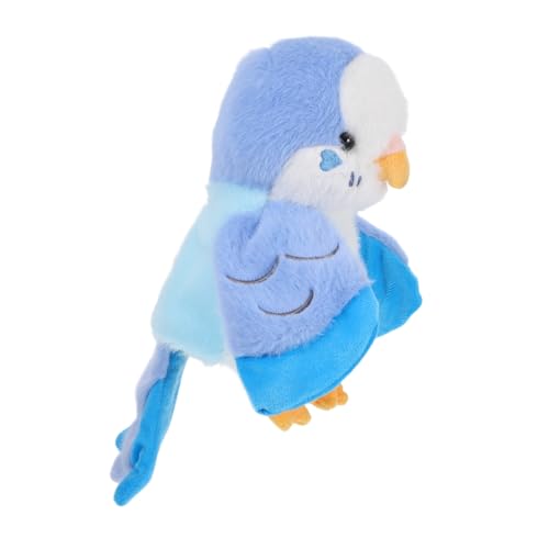INOOMP Papageienpuppe Rollenspiel Handpuppe gefüllter Papagei Plüschtier Kinderpuppen Vogel Handpuppe Plüsch -Puppenspielzeug tierisch Puppe Cartoon-Handpuppe Blue INOOMP Papageienpuppe Rollenspiel Handpuppe gefüllter Papagei Plüschtier Kinderpuppen Vogel Handpuppe Plüsch -Puppenspielzeug tierisch Puppe Cartoon-Handpuppe Blue von INOOMP