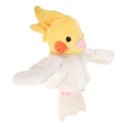 INOOMP Papageienpuppe Spielpuppen vorgeben Vogelpuppe Vogel Handpuppen Papagei Spielzeugpuppe gefüllter Papagei Plüschtier Handpuppen unterrichten PP Baumwolle Yellow INOOMP Papageienpuppe Spielpuppen vorgeben Vogelpuppe Vogel Handpuppen Papagei Spielzeugpuppe gefüllter Papagei Plüschtier Handpuppen unterrichten PP Baumwolle Yellow von INOOMP