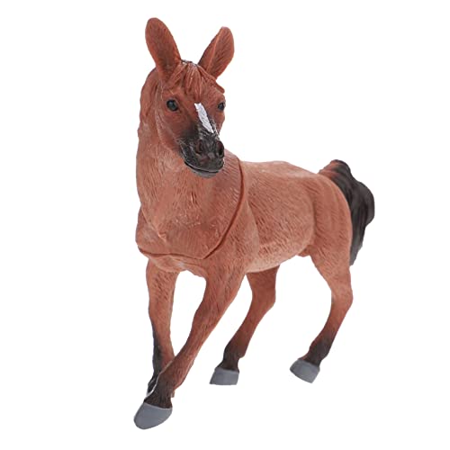 INOOMP Pferdespielzeug Simuliertes Tiermodell Kinderspielzeug Simulationstiere Pferdefigur Kinderfiguren Simulationspferdemodell Simulationsspielzeug Plastik von INOOMP