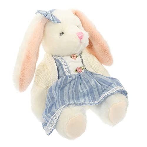 INOOMP Plüsch Hase Stofftier Weiches Kuscheltier mit Süßem Design Perfektes für Dekoration Schlafzimmer von INOOMP